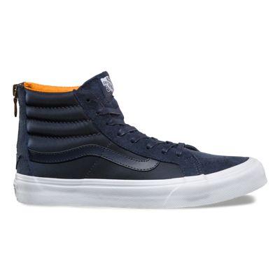 Vans Boom Boom Sk8-hi Slim Zip (parisian Night/true White)
