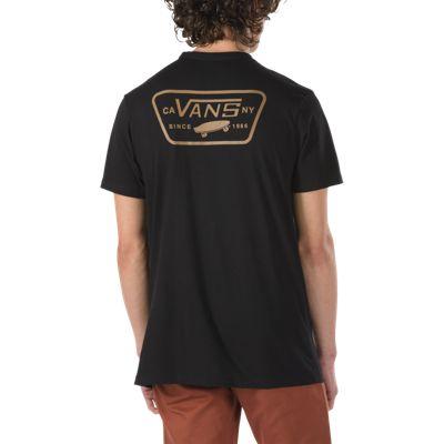 Vans Full Patch Back T-shirt (black Dirt)