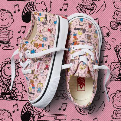 Vans Toddlers Vans X Peanuts Authentic (dance Party/pink)
