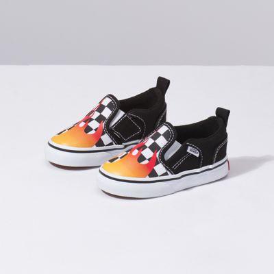 Vans Toddler Flame Asher V (checker)