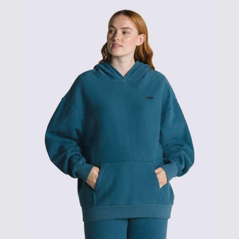 Vans Comfycush Oversized Long Sleeve Hoodie (vans Teal)