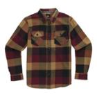 Vans Boys Box Flannel Shirt (port Royale/dirt)