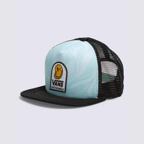 Vans Kids Marble Trucker Hat (blue Glow)