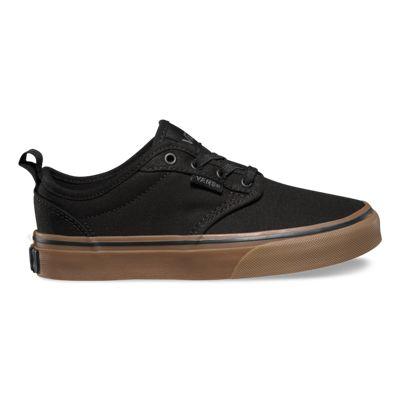 Vans Kids Atwood Slip-on (canvas Black/gum)