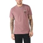 Vans Clay Ave T-shirt (salt Water Red)