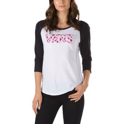 Vans Strawberried Raglan T-shirt (white/black)