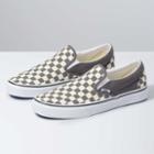Vans Checkerboard Slip-on (pewter/true White)