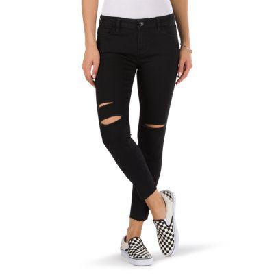 Vans Destructed Skinny Jean (midnight Black)