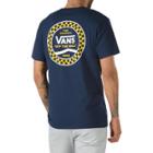 Vans Checkered Side Stripe T-shirt (dress Blues)