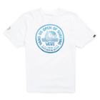 Vans Boys 2018 Vuso Lock Up Short Sleeve T-shirt (white)