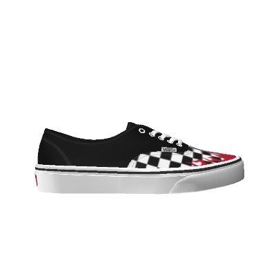 Vans Customs Red Flame Checkerboard Authentic (customs)