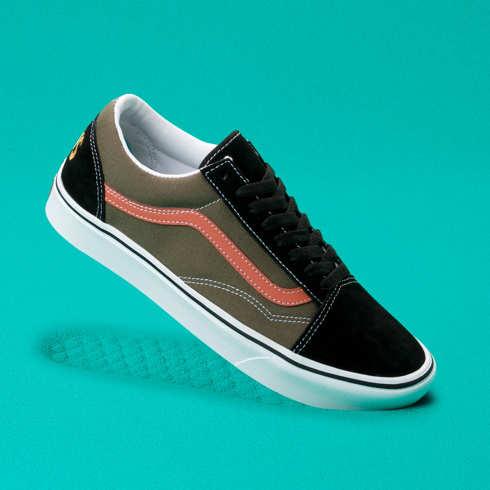 Vans Forager Comfycush Old Skool Shoe (black/multi)