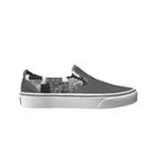Vans Customs Paisley Patchwork Slip-on Shoes Gray
