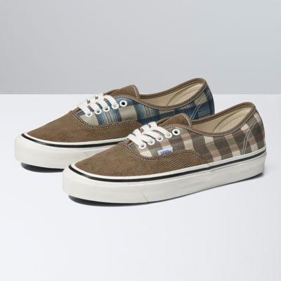 Vans Anaheim Factory Authentic 44 Dx (og Cord/plaid Walnut)
