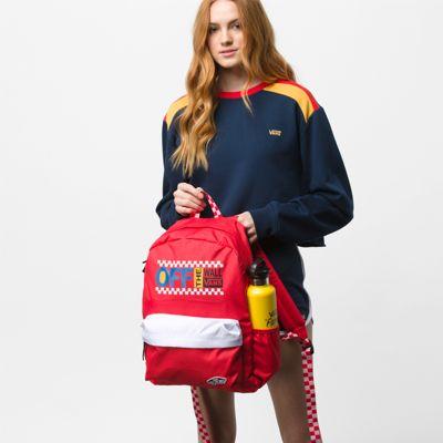 Vans Good Sport Realm Backpack (poppy Red/avenue)