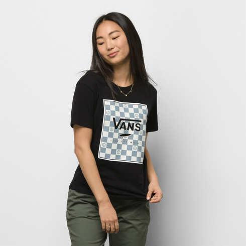 Vans Poppy Box Relaxed Crew Tee (black)
