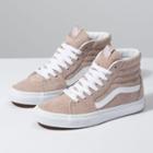 Vans Pig Suede Sk8-hi (shadow Gray/true White)