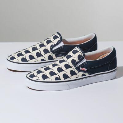 Vans Us Open Slip-on (navy Waves)