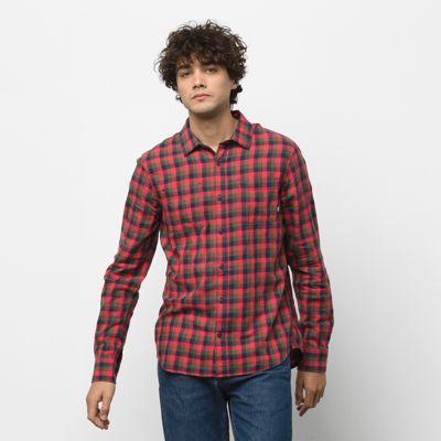 Vans Alameda Flannel Shirt (hibiscus/grape Leaf)
