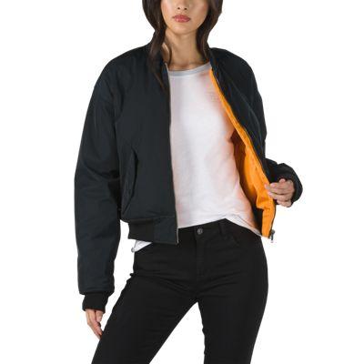 Vans Boom Boom Reversible Bomber Jacket (black)