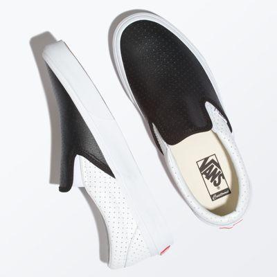 Vans Customs Perf Leather Slip-on (custom)