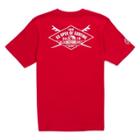 Vans Boys 2018 Vuso Shaper Short Sleeve T-shirt (cardinal)