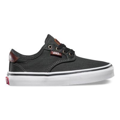 Vans Kids Chima Ferguson Pro (tooled Leather Black)