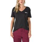Vans Classic Skate V-neck T-shirt (black)