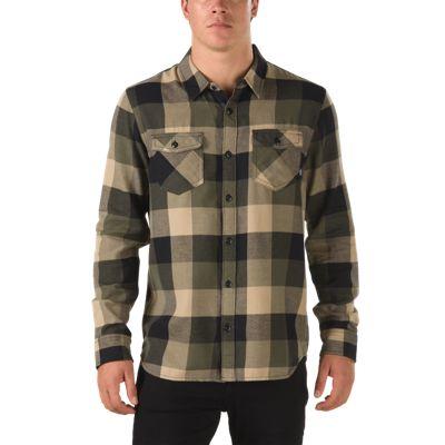 Vans Box Flannel Shirt (grape Leaf/khaki)