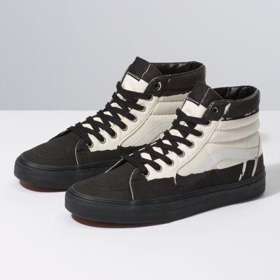 Vans Overprint Sk8-hi (black/classic White)