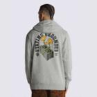 Vans Staying Grounded Fleece Pullover Hoodie (cement Heather)