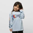 Vans Little Kids Sk8 Since 1966 Long Sleeve T-shirt (cashmere Blue)