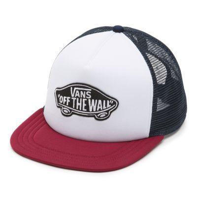 Vans Classic Patch Trucker Hat (white/rhumba Red)