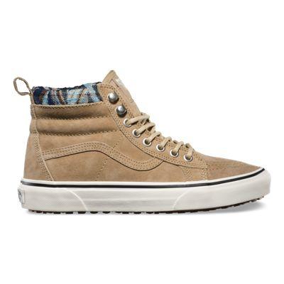Vans Mens Shoes Skate Shoes Mens Shoes Mens Sandals Shoes Mens Shoes Sk8-hi Mte (khaki/woven Chevron)