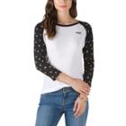 Vans Ditsy Floral Raglan (white Fall Floral)