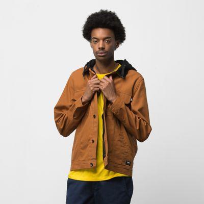 Vans Precept Hooded Trucker Jacket (argan Oil)