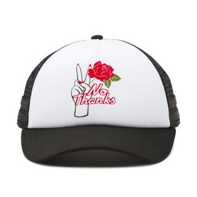 Vans Ol Sport Hat (black Thank You Rose)