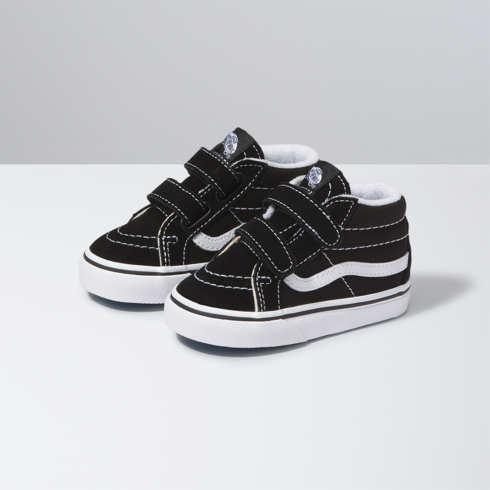 Vans Toddler Sk8-mid Reissue V (black/true White)