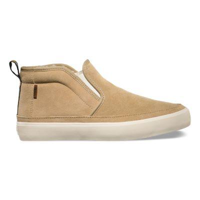 Vans Shoes Mid Slip Sf (fleece Khaki/native)