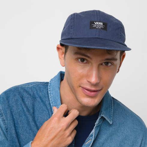 Vans Long Bill Camper Hat (dress Blues)