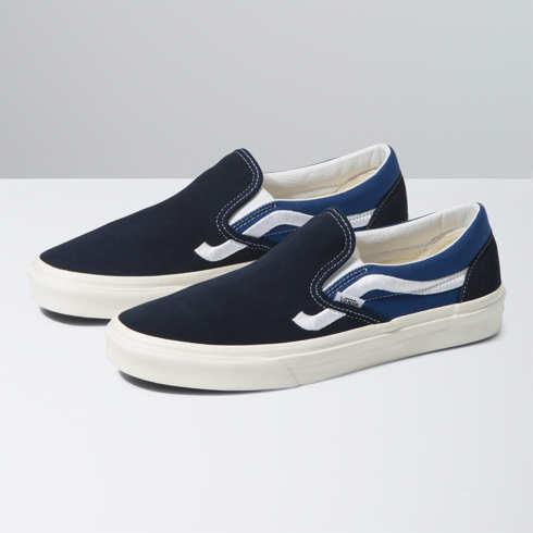 Vans Classic Slip-on (sidestripe Navy)