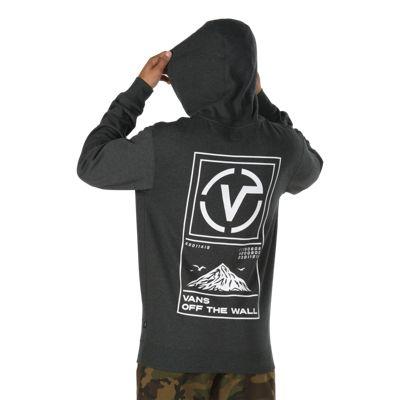 Vans Highest Summit Pullover Hoodie (black Heather)