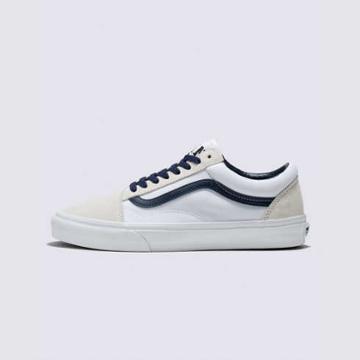 Vans Club Old Skool Shoe (white/navy)