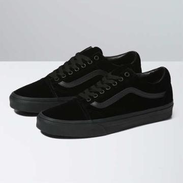 Vans Velvet Old Skool (black/black/black)