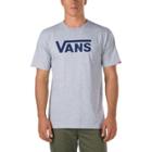 Vans Classic T-shirt (athletic Heather-dress Blues)