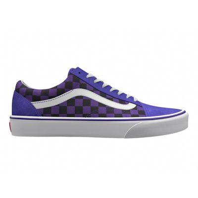 Vans Womens Customs Old Skool (purp/black Check)