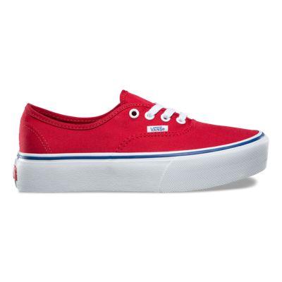 Vans Authentic Platform 2.0 (racing Red/true White)