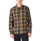 Vans Sycamore Flannel Shirt (mineral Yellow Dress Blues)