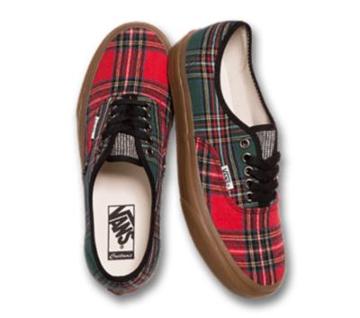 Vans Customs Plaid Authentic (custom)