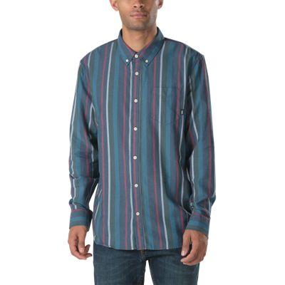 Vans Houser Oxford Shirt (dress Blues/chili Pepper)